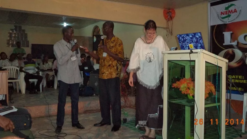 Induction of The Tentmakers at Nigeria Evangelical Missions Association (NEMA)